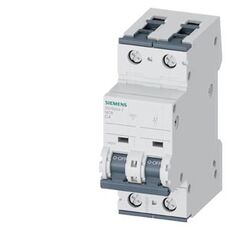MCB Siemens 6kA, 2-pole, 4A - 5SY6204-7