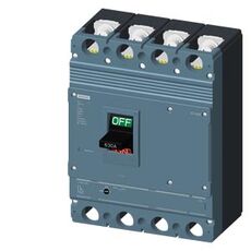 MCCB SINOPLUS 4P 100% Icu, ATFM (0.8…1)xIn - 500A, 36kA - 3VJ1450-6EB42-0AA0