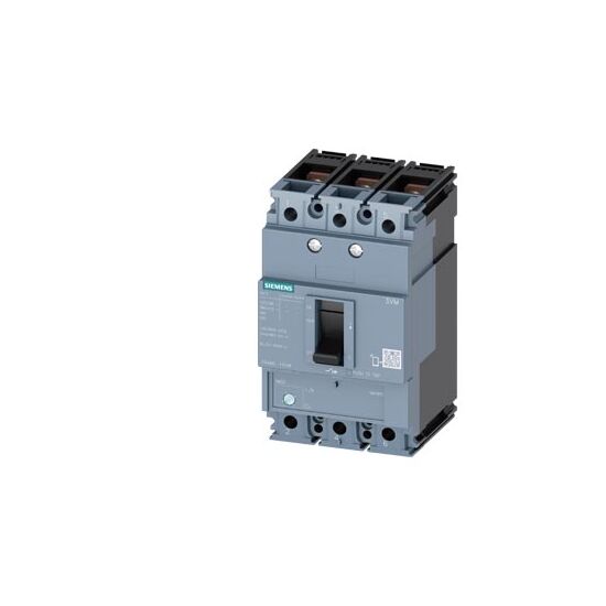 3VM1125-3EE32-0AA0 MCCB 3P 160AF/25AT 25kA (3VM - Adjustable) 3VM1125-3EE32-0AA0